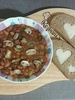 عکسی از دستور خوراک لوبیا چیتی