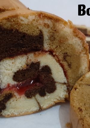 Foto resep Bolu gulung batik