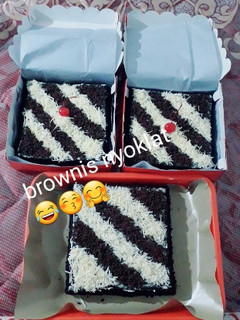 Foto resep Brownis kukus nyoklat,