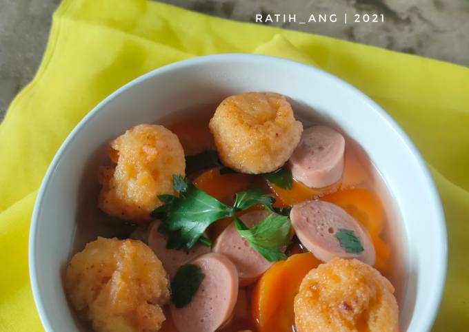 Bagaimana Membuat Sup Bakso Tahu yang Lezat Sekali