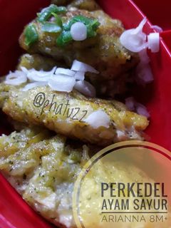 Foto resep Perkedel  Ayam Sayur (MPAsi Arianna 8m +)