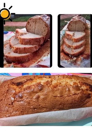 Una foto de Budín de Dulce de Leche🍯❤️