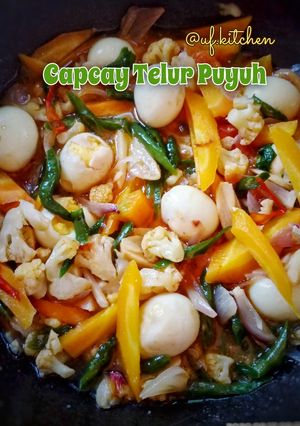 Foto resep Capcay Telur Puyuh