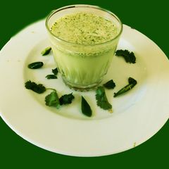 Watercress Lassi A picture of Watercress Lassi.