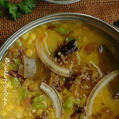 A picture of Cholar Dal.