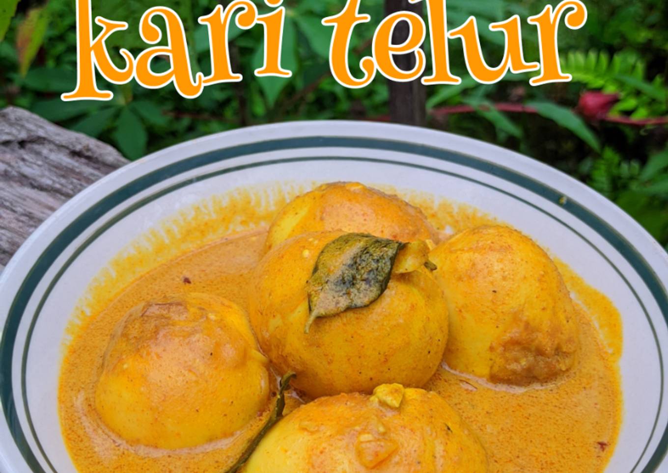 Kari telur Masak apa jimat