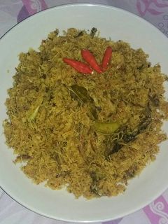 Foto resep Serundeng tongkol super pedas 🐟