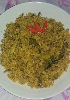 Foto resep Serundeng tongkol super pedas 🐟