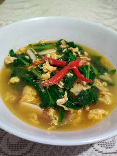 Foto resep Sayur Sawi Telur