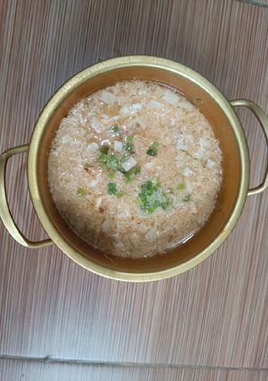Foto resep Sup Tahu Telur Serabut