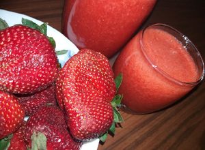 صورة لوصفة عصير الفريز 🍓🍓