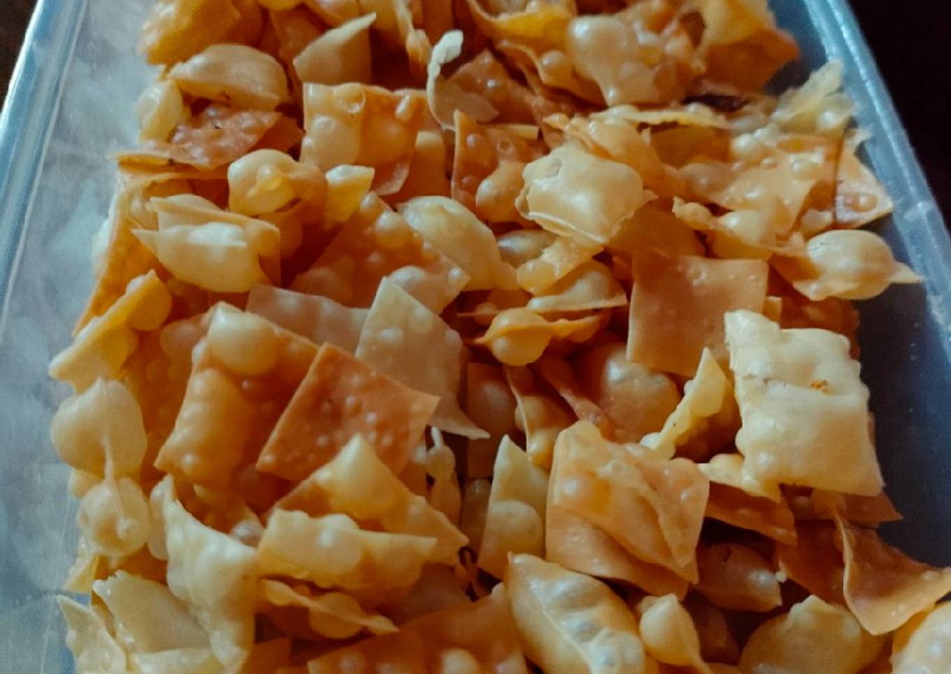 Keripik pangsit