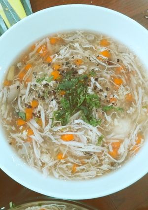 Hình của món Súp gà.