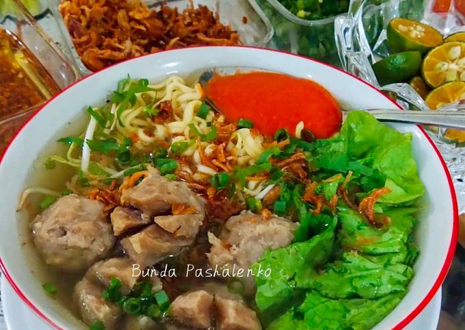 Resep Kuah Bakso Sapi Oleh Bunda Pashalenko Cookpad