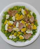 Salad Tuna, Olive Oil n Lime Dressing