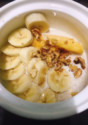 Hình của món Overnight Oat (Yến mạch qua đêm).
