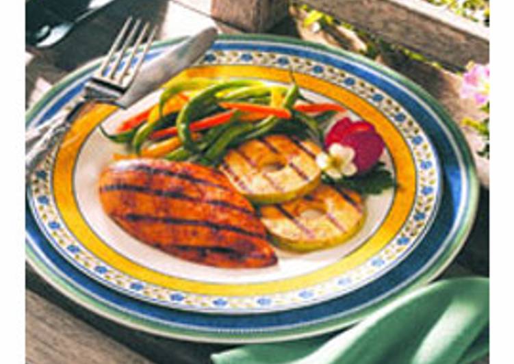 Recipe of Spring Grilled Apple Chicken
