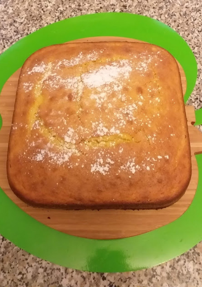 Una foto de Bizcocho de calabaza y crema fraiche