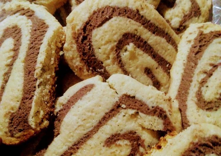Polvorones bicolor