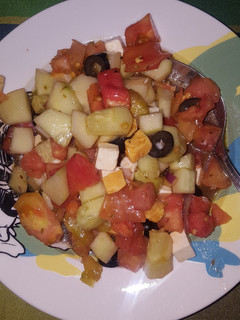 Una foto de Ensalada griega