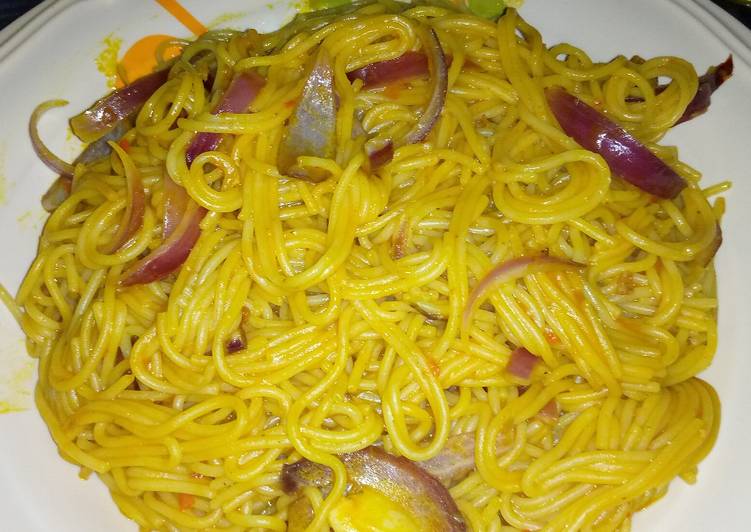 Step-by-Step Guide to Make Tasty Jallof Spaghetti Cooking Basics for Beginners