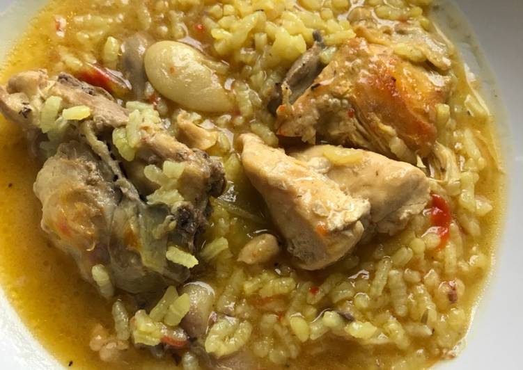 Arroz caldoso para el frío (receta tradicional)