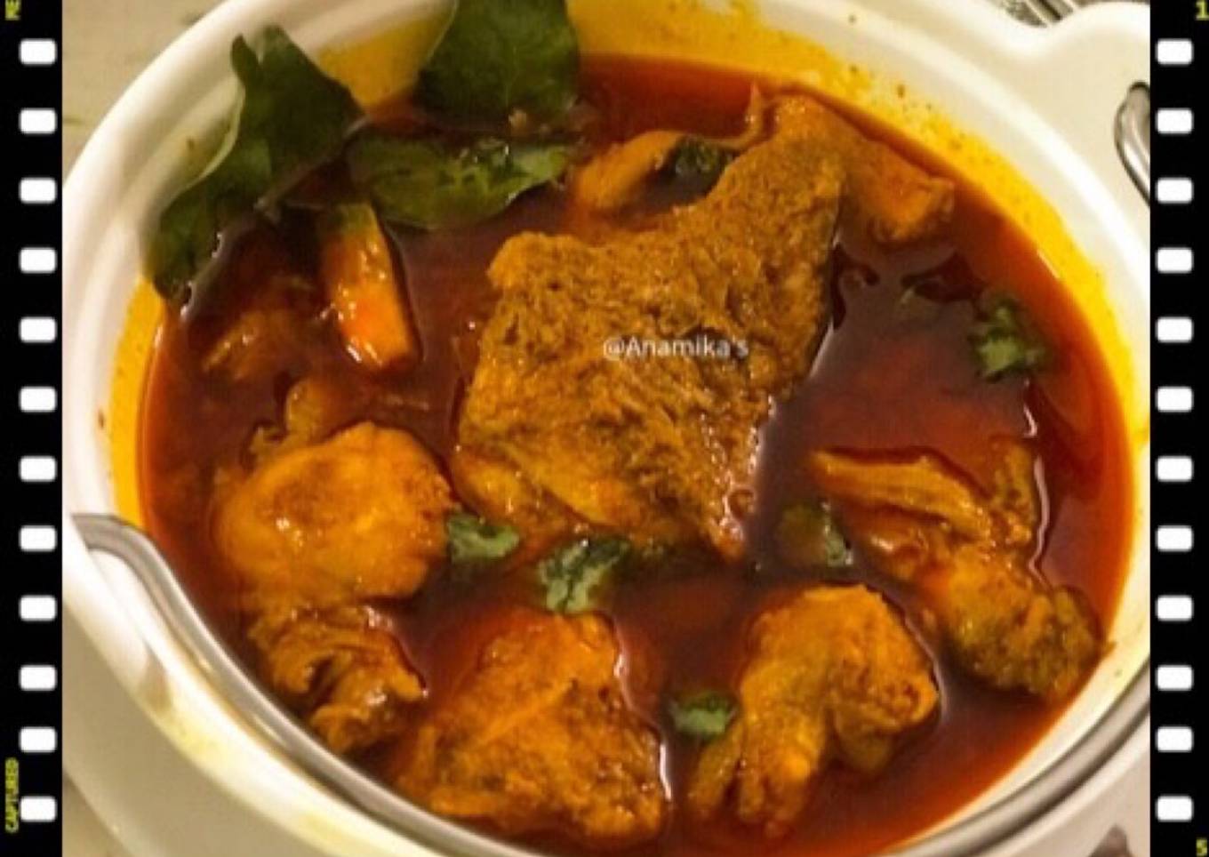 Mangalorean Style: Chicken Ghee Roast (Gravy)