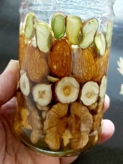 عکسی از دستور معجون چهار مغز