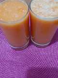 Jugo de melón y mango