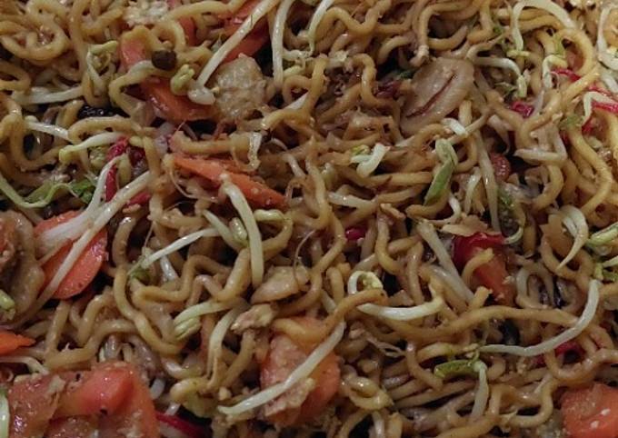 Cara Gampang Menyiapkan Mi goreng simpel, Lezat