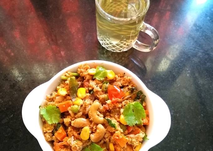 Steps to Make Delicious Oats Upma