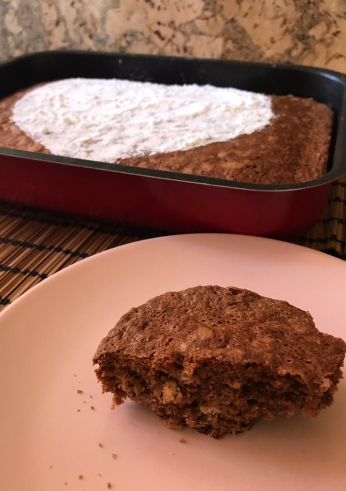 Una foto de Bizcocho tipo Brownie de galletas 🍪