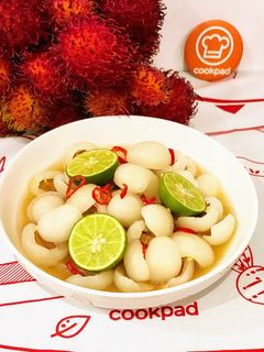 Foto resep Rujak Rambutan / Asinan Rambutan