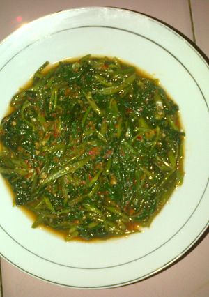 Foto resep Cah Kangkung Terasi