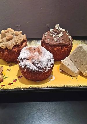 Φωτογραφία της συνταγής Muffins με χαλβά