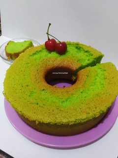 Foto resep 248. Bolu Pandan Panggang