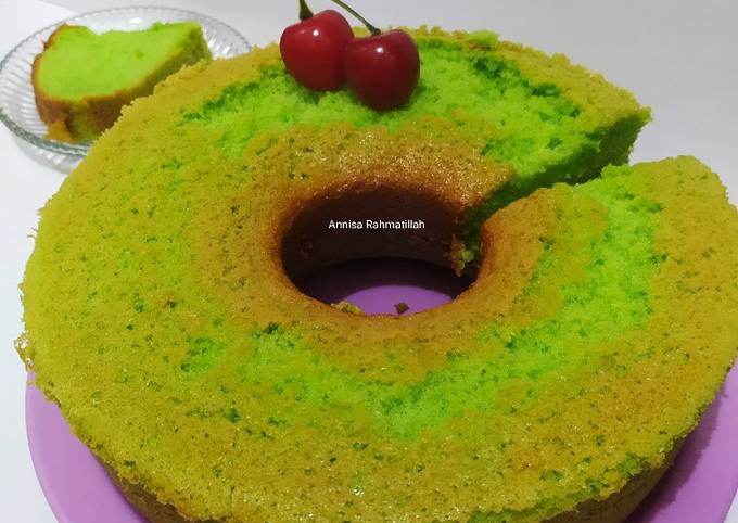 Cara Bikin 248. Bolu Pandan Panggang Simpel