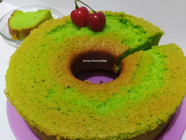 Cara Bikin 248. Bolu Pandan Panggang Simpel