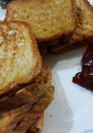 صورة لوصفة توست على طريقتي