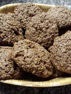 Una foto de Galletitas de avena en microondas