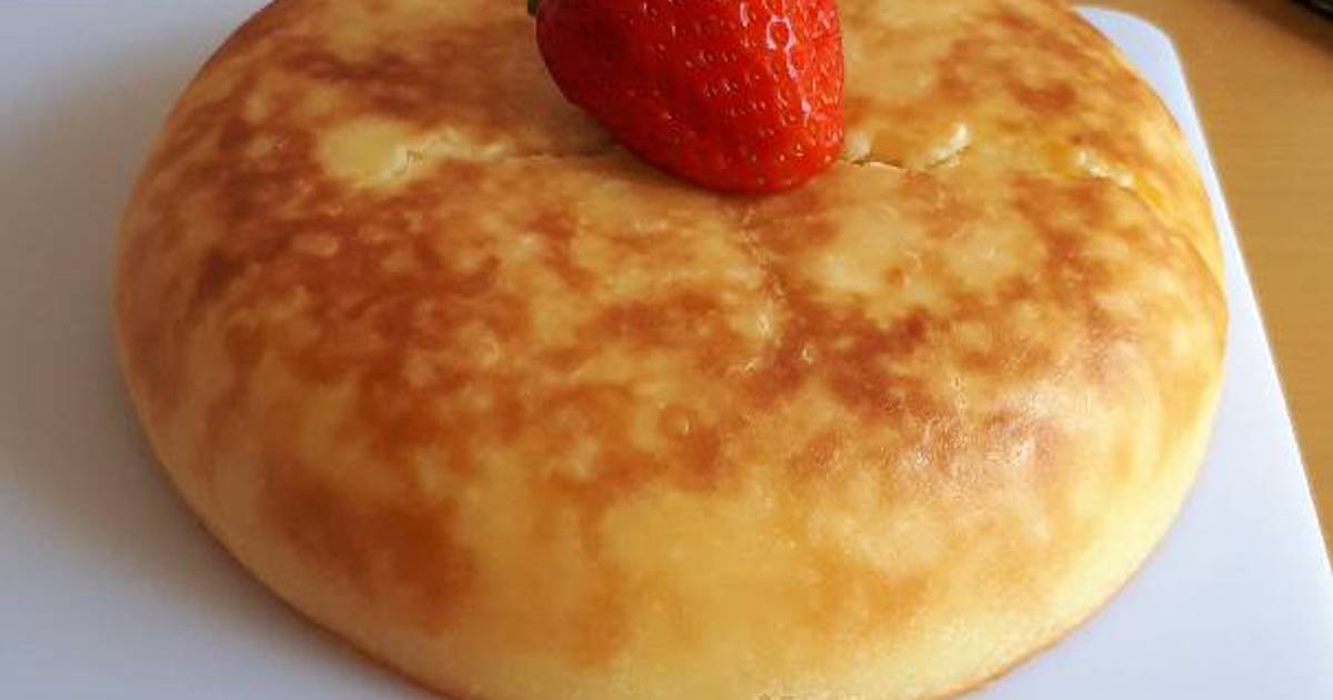 Resep Japanese Cheesecake Rice Cooker oleh Soulma Arum Mardiana Cookpad