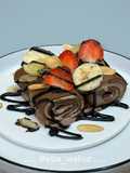 Mini Chocolate Roll Crepe