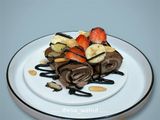 Mini Chocolate Roll Crepe