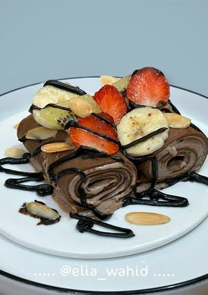 Foto resep Mini Chocolate Roll Crepe