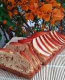 Budín de avena, manzana, nuez y especias