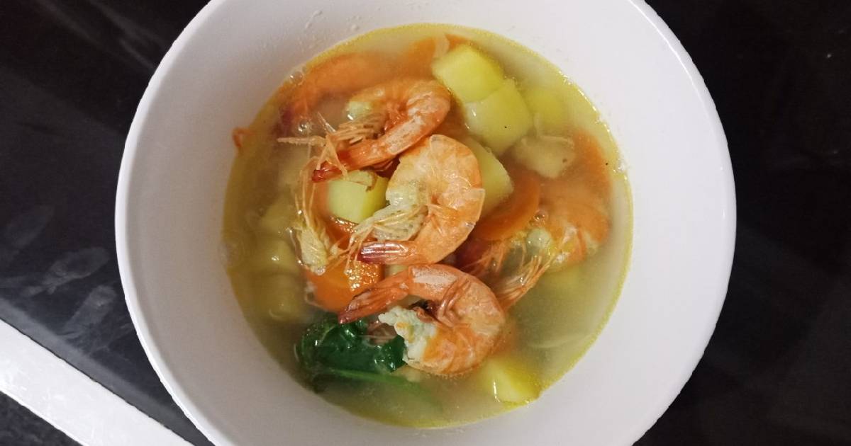 Resep Sup Udang Segar Oleh @windaa - Cookpad