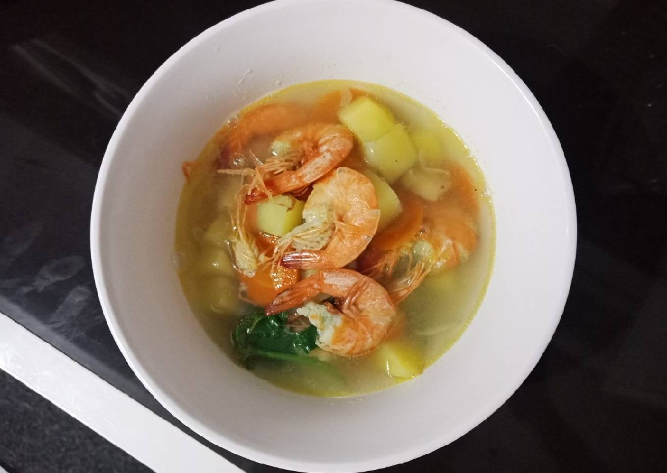 Sup Udang Segar