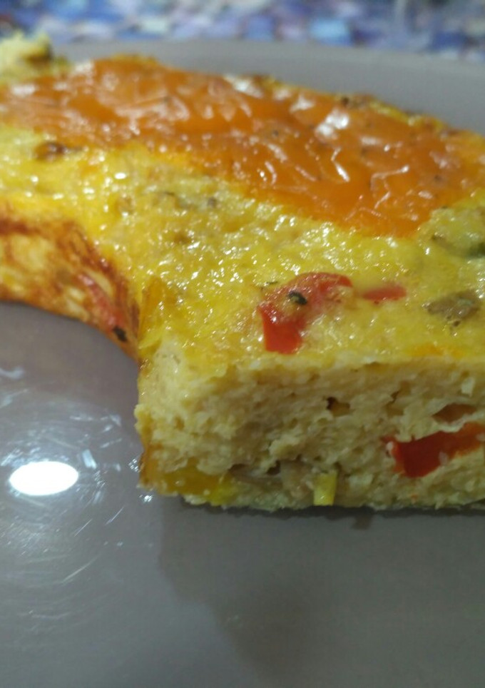 Una foto de Pastel de Huevo y Verduras