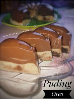 Foto resep Puding Oreo