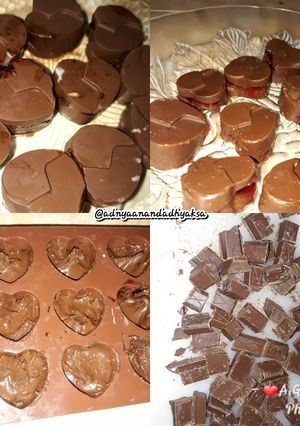 Foto resep Choco strawberry raisin #StepByStep #KamisManis